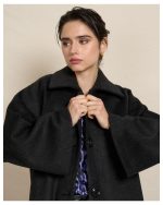LONGLINE BUTTON COAT - Image 3