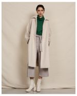 LONGLINE BUTTON COAT - Image 7