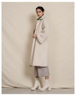 LONGLINE BUTTON COAT - Image 8