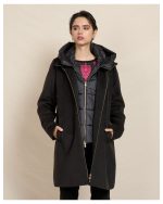 HOODIE DOUBLE COAT - Image 2