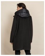 HOODIE DOUBLE COAT - Image 4