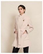 BELTED WRAP COAT - Image 2