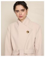 BELTED WRAP COAT - Image 3