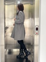 BELTED COAT KNEE LENGTH - Image 10