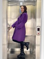 BELTED COAT KNEE LENGTH - Image 15