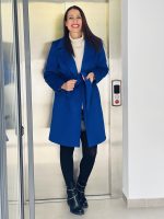 BELTED COAT KNEE LENGTH - Image 17