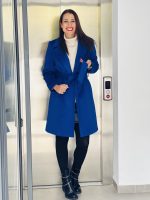 BELTED COAT KNEE LENGTH - Image 18