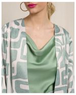 CARDIGAN SATIN LONG - Image 4