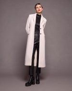 MAXI COAT JACKET DIAGONAL