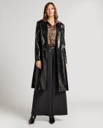 LONG COAT CROCODILE PRINT - Image 2