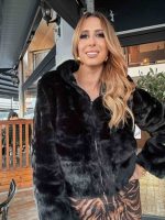 JACKET SHORT FAUX FUR