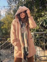 HOODIE COAT WITH ZIP - Image 3