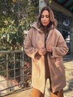 HOODIE COAT WITH ZIP - Image 5