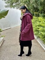 HOODIE COAT WITH ZIP - Image 9