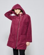 HOODIE COAT WITH ZIP - Image 10