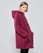 HOODIE COAT WITH ZIP - Image 12