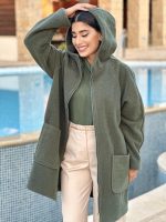HOODIE COAT WITH ZIP - Image 25