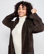 HOODIE CARDIGAN ZIP CLOSURE - Image 3
