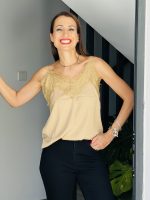 BLOUSE SATIN LACE - Image 4