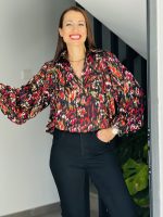 BLOUSE SATIN PRINTED - Image 5