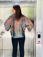 BLOUSE SATIN PRINTED - Image 12