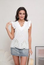 BLOUSE COTTON SLEEVELESS - Image 7