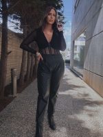 BODYSUIT TULLE V NECK - Image 3