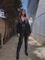 BODYSUIT TULLE V NECK - Image 4