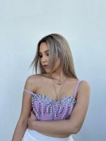 BUSTIER TOP PEARLS - Image 2