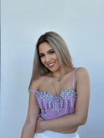 BUSTIER TOP PEARLS - Image 3