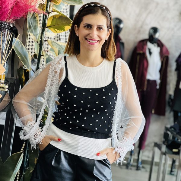 KNITTED BLOUSE
