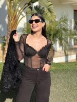 BODYSUIT TULLE LONG SLEEVE - Image 3