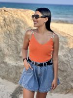 BODYSUIT RIBBED ELASTIC - Image 8