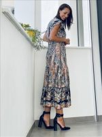DRESS FLARE SHORT SLEEVE - Image 4