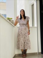 DRESS FLARE SHORT SLEEVE - Image 9