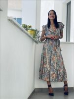 DRESS FLARE SHORT SLEEVE - Image 17