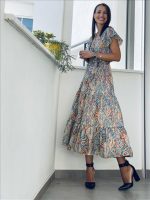 DRESS FLARE SHORT SLEEVE - Image 18