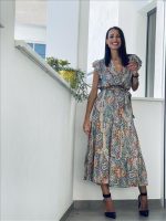 DRESS FLARE SHORT SLEEVE - Image 19