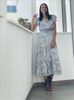 DRESS FLARE SHORT SLEEVE - Image 21