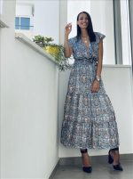 DRESS FLARE SHORT SLEEVE - Image 27