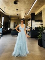 MAXI TULLE DRESS - Image 6