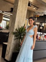 MAXI TULLE DRESS - Image 8