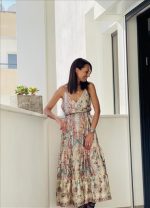 DRESS PRINTED SPAGHETTI STRAPS - Image 3