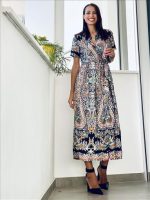 DRESS PRINTED SHORT SLEEVE - Image 3