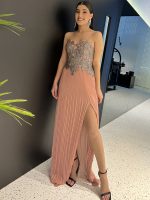 MAXI PLEATED DRESS
