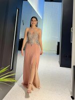 MAXI PLEATED DRESS - Image 4