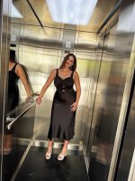 MIDI DRESS SATIN STRAPLESS - Image 5