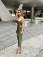 MIDI STRAPLESS DRESS - Image 5