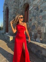 MAXI DRESS ONE SHOULDER - Image 5