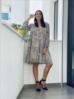 DRESS BOHO PRINTED